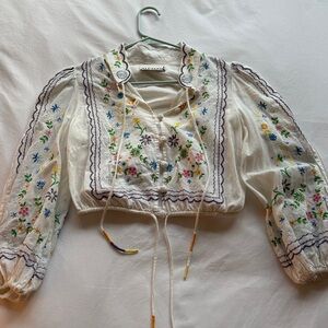 Alemais Embroidered Blouse